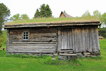 Image showing Old fisher mans cabin