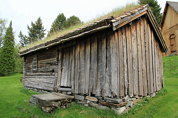 Image showing Old fisher mans cabin