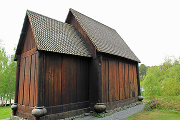 Image showing Old norwegian Church