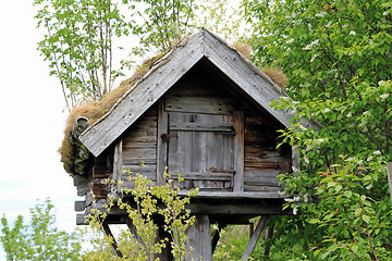 Image showing Old storehouse