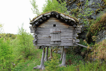 Image showing Old storehouse