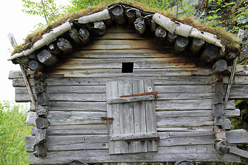 Image showing Old storehouse