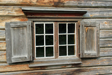 Image showing Old window