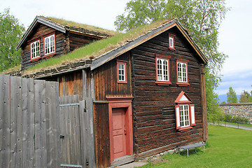 Image showing Old Norwegian farmhouse