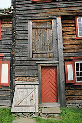 Image showing Old Norwegian farmhouse