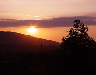 Image showing Sunset