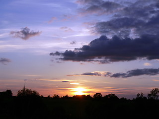 Image showing Sunset