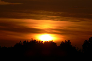 Image showing Sunset