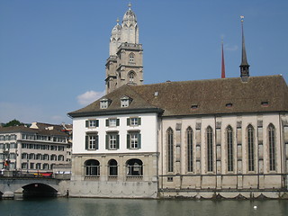 Image showing Church in Zurich