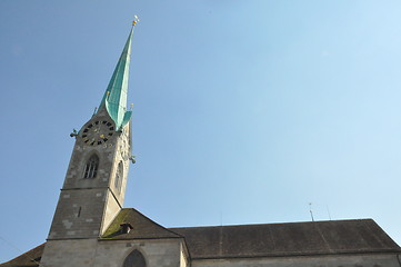 Image showing Church in Zurich