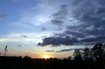 Image showing Sunset