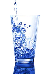 Image showing glass water