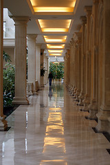 Image showing beige corridor