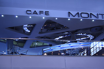 Image showing cafe in airport