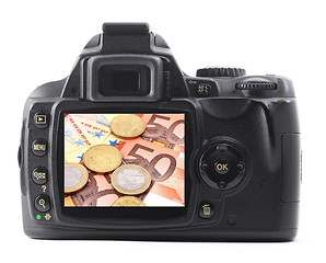 Image showing camera and money