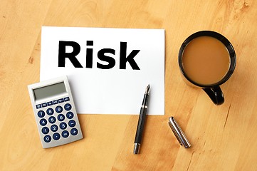 Image showing risk management