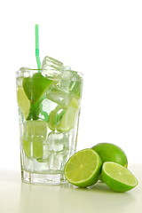 Image showing Caipirinha cocktail