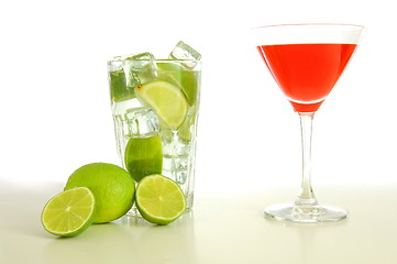 Image showing red drink