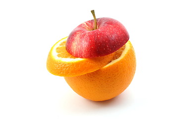 Image showing Apple on white background