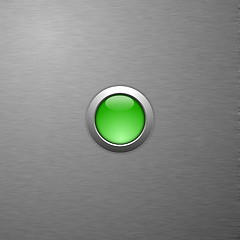 Image showing green button