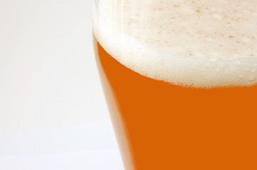 Image showing glass of beer