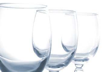 Image showing vine glasses