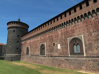 Image showing Castello Sforzesco, Milan