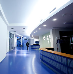 Image showing architecture, empty corridor