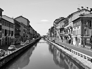 Image showing Naviglio Grande, Milan