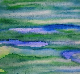 Image showing Abstract watercolor background 