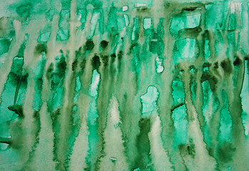 Image showing Abstract watercolor background on paper texture 