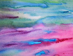 Image showing Abstract watercolor background 