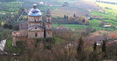 Image showing Italy. Tuscany region. Montepulciano. Church 