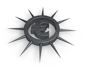Image showing spiky euro