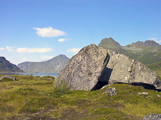 Image showing Norway Rocky landscape