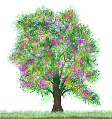 Image showing spring tree