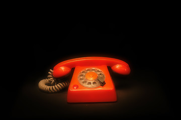 Image showing orange phone