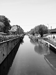 Image showing Naviglio Grande, Milan