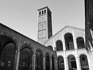 Image showing Sant Ambrogio church, Milan