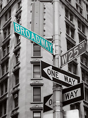 Image showing BROADWAY