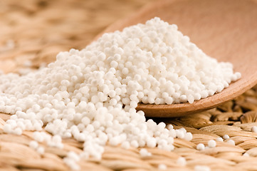 Image showing white tapioca pearls