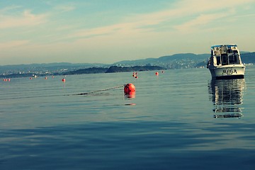 Image showing Boat in the Oslofjord