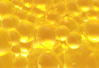 Image showing Golden Bubbles