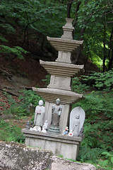 Image showing Buddha statues