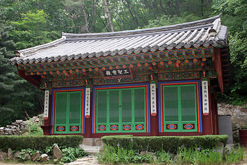 Image showing Korean temple