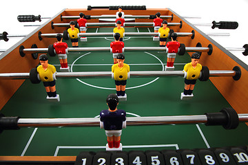 Image showing table soccer game