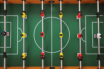 Image showing table soccer game