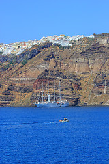 Image showing Santorini island Greece