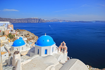 Image showing Santorini island Greece