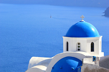 Image showing Santorini island Greece